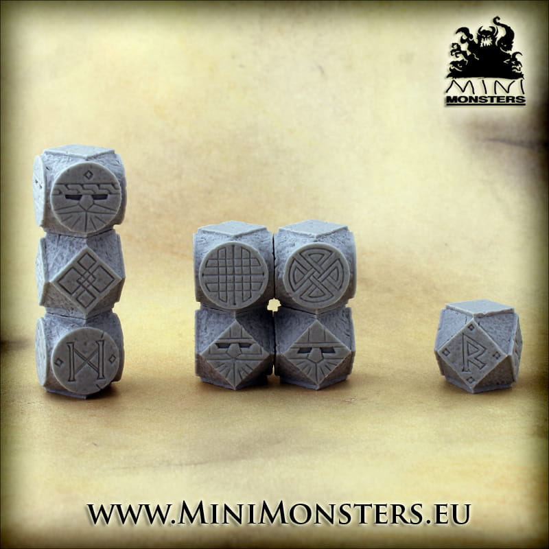 Dwarf Rune Stones - Mini Monsters