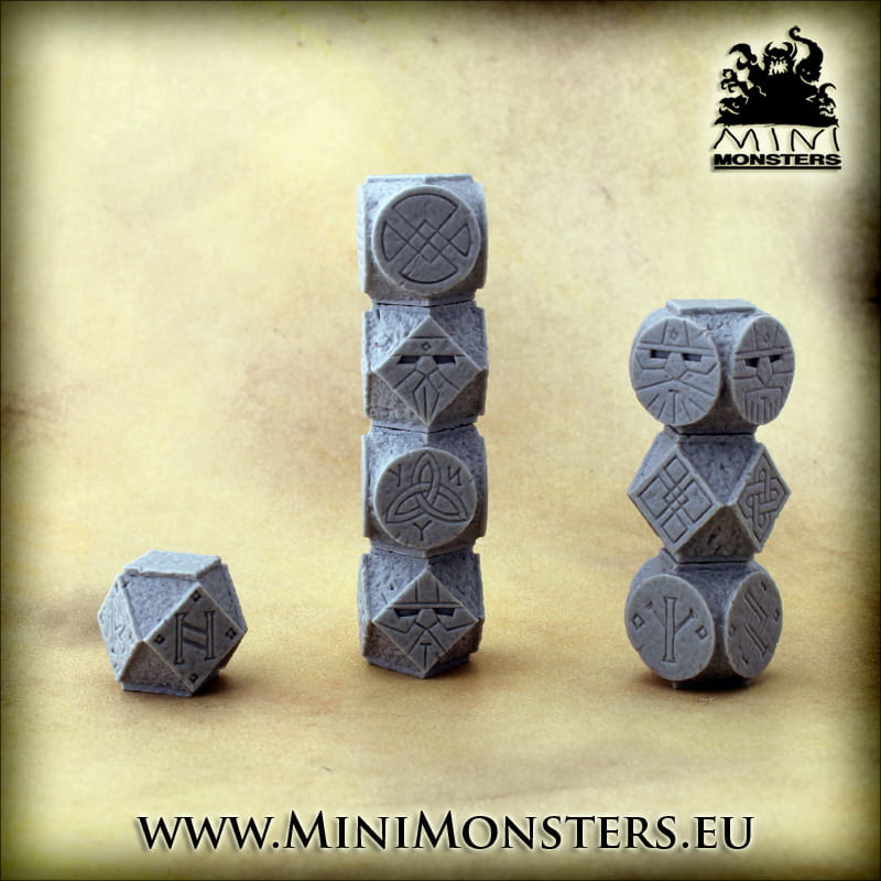 Dwarf Rune Stones - Mini Monsters