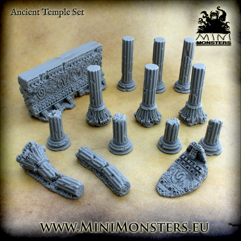 Ancient Temple - Mini Monsters